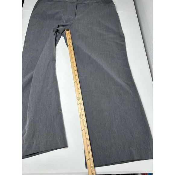 Nicole Miller Women’s Straight Leg Dress Pants Gray Size 18 - Picture 7 of 15